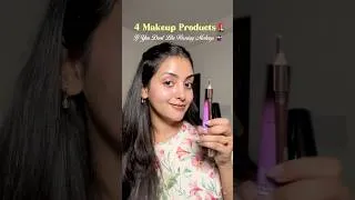 Thumbnail: Minimal Makeup? Start With These 4 Products 💄🌟  #shorts #beginnermakeup #makeup