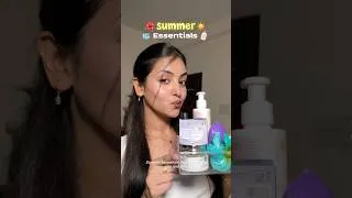 Thumbnail: Summer *Essentials* You Must Have ☀️🌺🧊🧴 #shorts #summeressentials #summer