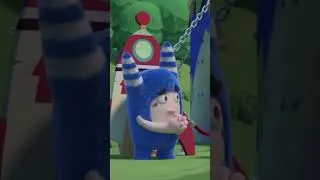 Thumbnail: Too Short to Ride? 😔 There's Always Next Year #shorts #oddbods #funny #cartoon