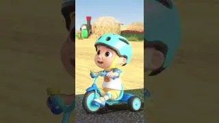 Thumbnail: 🚲I Can Ride My Tricycle!🚲| CoComelon | Moonbug Kids - Fun Songs With Friends #shorts