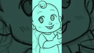 Thumbnail: Drawing Bunnies, Babies & Broccoli!! #cocomelon #timelapse