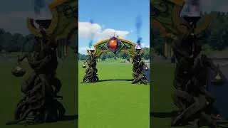 Thumbnail: Darkmoon Faire Entrance in Planet Coaster 2