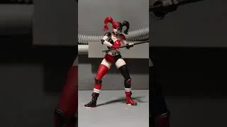 Thumbnail: Harley Quinn Beats You  To Death #stopmotion #shorts