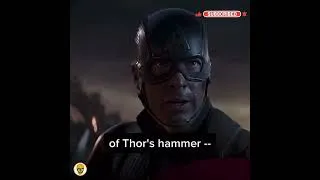Thumbnail: Thor's Hammer🙀 Trick to Captain America #shorts #shortsfeed #marvel #thor #facts #hindi #avengers