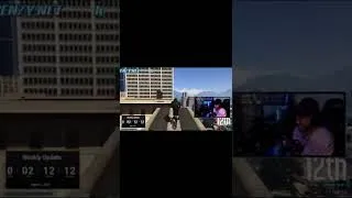 Thumbnail: Funny Bmx Parkour Fail In GTA Online #shorts