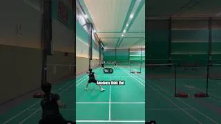 Thumbnail: Fast rallies expose bad habits fast. Try this no-lift drill and see how long you last. 🏸