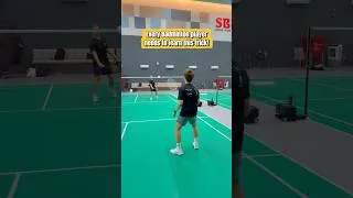 Thumbnail: Some skills take years to master. This one just takes confidence. 🏸😂 #badminton