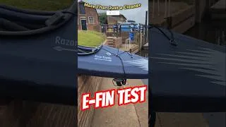Thumbnail: E-FIN test Razor Kayaks Edge Pro🚤👍#inflatablekayak #electricmotor