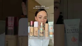 Thumbnail: TOP 5 HOLY GRAIL AFFORDABLE FOUNDATIONS
