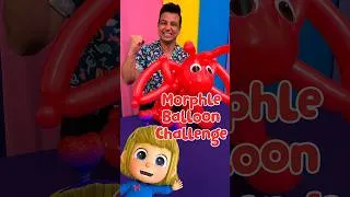 Thumbnail: Can We Make a Dragon Morphle? 🎈✨ Magic Balloon Challenge! #Morphle #BalloonChallenge #DIYToys