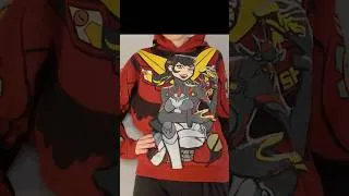 Thumbnail: Painting Peni Parker on a Hoodie! | Part 1: Line Art