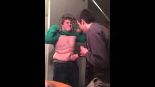 Thumbnail: Punching Beave In The Belly - iPhone 5s slow motion camera