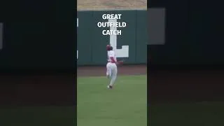 Thumbnail: Great Outfield Catch by Oklahoma Sooners Baseball #shorts
