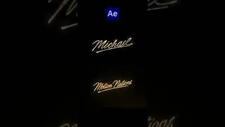 Thumbnail: Michael Movie Title Animation in After Effects  #michael  #motiongraphics #michaeljackson