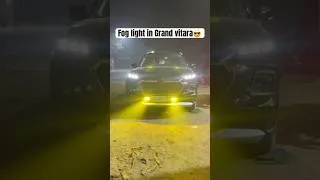 Thumbnail: Led Fog light install in Grand vitara Result😎. #grandvitara #foglights #winter #fog #ytshorts