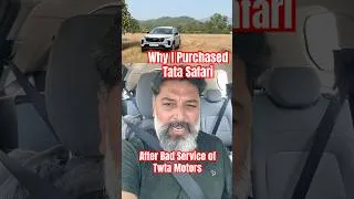 Thumbnail: Why I Purchased Tata Safari after Bad service of Tata Motors #tatasafari #tatamotors #car