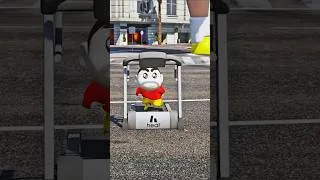 Thumbnail: 🔥 BIG SHINCHAN VS BABY SHINCHAN 💥 GTA 5 MEIN KAUN HAI SABSE POWERFUL? 😱 #gta5 #shinchan #viral #gta
