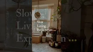 Thumbnail: #homemaking #expectations vs #reality #slowliving truth