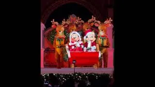Thumbnail: Mickey and Minnie With Prancing Reindeer in Mickey’s Very Merry Christmas Party Show