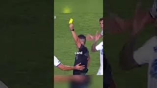 Thumbnail: Referee Overturns Yellow Card After VAR Review for Dangerous Foul #football