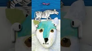 Thumbnail: 🐻‍❄️🎧 Polar Bear, Polar Bear… That’s NOT Right! 🤯 #readaloud  #ericcarle  #polarbear