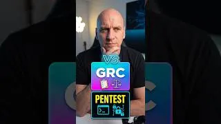 Thumbnail: Why you should choose GRC over Pentesting #cybersecurity #tech