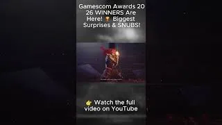 Thumbnail: Part 2 | Gamescom Awards 2026 WINNERS Are Here! 🏆 Biggest Surprises & SNUBS!