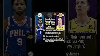 Thumbnail: Lakers Projected to Trade Bronny James to 76ers in 3-Team Deal for Elite Shooter
