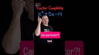 Thumbnail: Can You Factor This Trinomial?