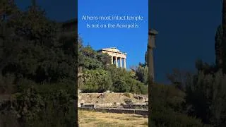 Thumbnail: Athens BEST intact temple #athens #ancienthistory #temple