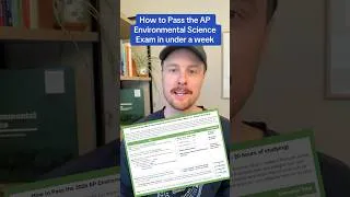 Thumbnail: Grab your copy of the study plan with the link in my bio! #apexams #apenvironmentalscience #aptests