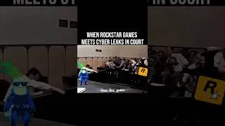 Thumbnail: When Rockstar Games meets cyberleak | meme #shorts #gta6