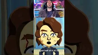 Thumbnail: Anakin takes Peach to THE HIGH GROUND 😬 #tomodachilife #shorts