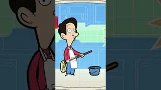 Thumbnail: Mr. Bean is watching TV and is surprised #mrbean #shorts