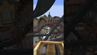 Thumbnail: I built an INVERTED COASTER in Minecraft Create Mod! #minecraft #themepark  #create