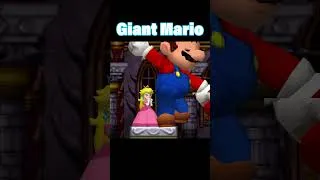 Thumbnail: Princess Peach Kisses All Sizes of Mario #shorts #mario #newsupermariobrosds #nintendo #supermario