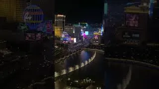 Thumbnail: Room view 2nd last floor Bellagio Fountains