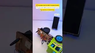 Thumbnail: Accident Alert System Using Arduino🔥 | GPS + GSM + MPU6050 Project