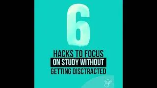 Thumbnail: How to Focus on Study without getting Distracted