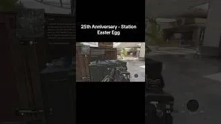 Thumbnail: 25th Anniversary Station - Easter Egg. #gaming #callofduty #callofdutywarzone  #warzonerx