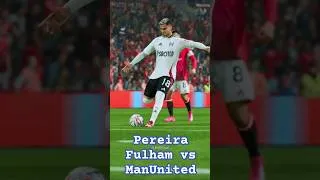 Thumbnail: FC 25 - Pereira shot on goal vs Man United #fc25 #goal #pereira #fulham #manunited #fc25goals