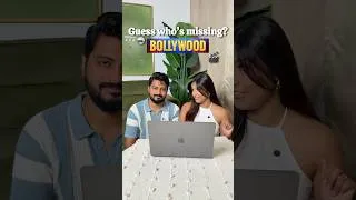 Thumbnail: Who Is Missing?😝 #shorts #cute #couple #comedy #funny #bollywood #relationship