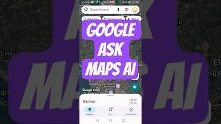 Thumbnail: Google ask maps AI