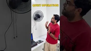 Thumbnail: Best BLDC Wall Fan ? Atomberg Renesa Wall Fan ⚡⚡