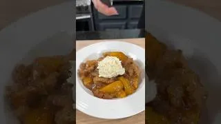 Thumbnail: Perfect Peach Cobbler #mrmakeithappen #cooking