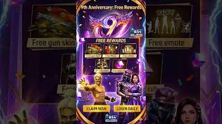 Thumbnail: 9th Anniversary Event Free Rewards😍#ffnewevent #freefireevent #ff #neweventff #freefirenewevent