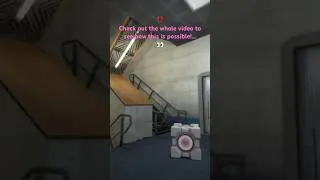 Thumbnail: IMPOSSIBLE STAIRS in Portal 2?… 🔄 #portal2 #illusion