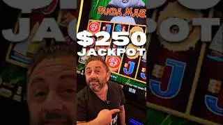 Thumbnail: $250 SPIN BONUS GOES NUTS ! JACKPOT ON PANDA MAGIC #shorts #fyp #casino
