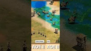 Thumbnail: Age Of Empires 2 Original vs HD Split Screen Comparison 4K
