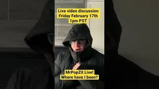 Thumbnail: Where has MrPopZit been!!? Find out tomorrow February 17th at 1pm PST!! Also,Bonus follow up videos!